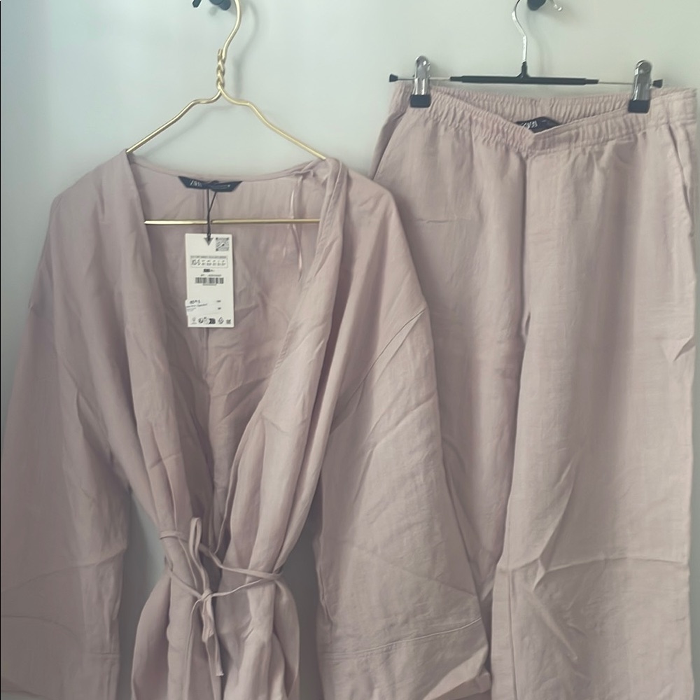 Zara Blush Pink Relaxed Set